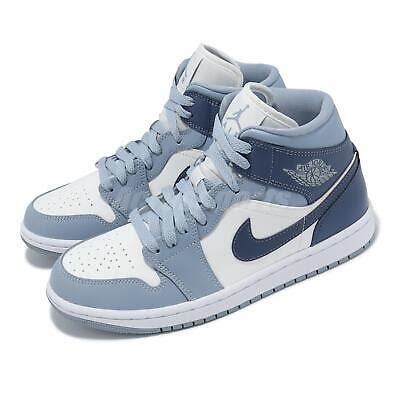 nike jordan 1 mid damen blau|jordan 1 mid diffused blue shoes.